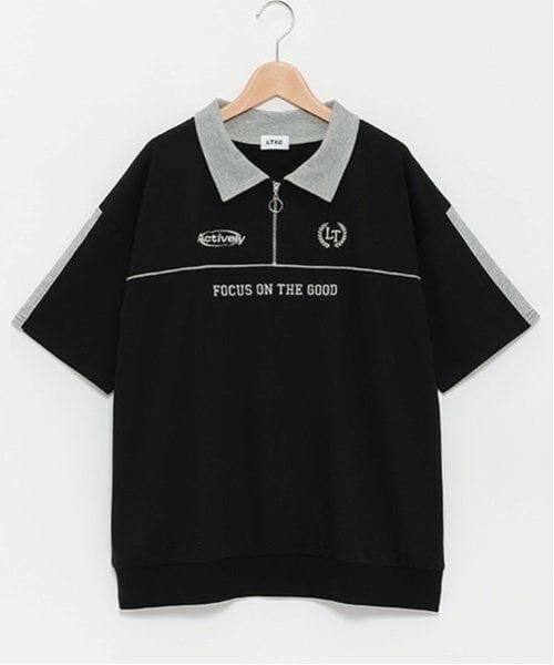 Lovetoxic / ラブトキシック Tシャツ | 【LTXC】ハーフZIPルーズ半T | 詳細14