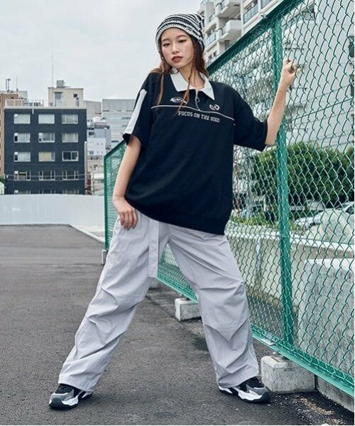 Lovetoxic / ラブトキシック Tシャツ | 【LTXC】ハーフZIPルーズ半T | 詳細2