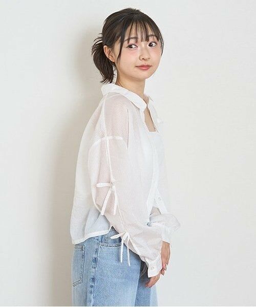 Lovetoxic / ラブトキシック シャツ・ブラウス | インナー付袖リボンシャツ | 詳細15