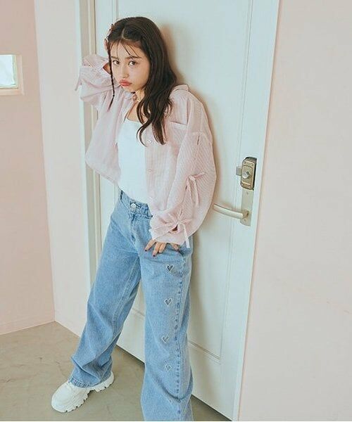 Lovetoxic / ラブトキシック シャツ・ブラウス | インナー付袖リボンシャツ | 詳細18