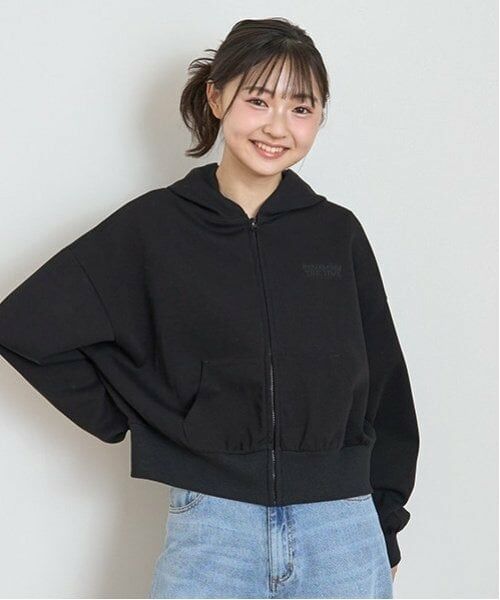 Lovetoxic / ラブトキシック パーカー | ダンボールジップパーカ（黒）