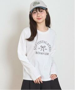 Lovetoxic / ラブトキシック Tシャツ | 【GOODPRICE】リボン刺しゅう長袖Tシャツ
