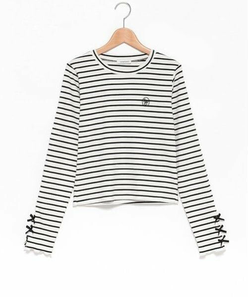Lovetoxic / ラブトキシック Tシャツ | リボンテレコ長袖Tシャツ | 詳細12