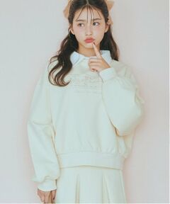 Lovetoxic / ラブトキシック スウェット | 衿つきダンボールプルオーバー