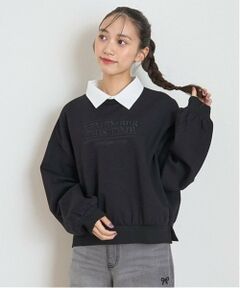 Lovetoxic / ラブトキシック スウェット | 衿つきダンボールプルオーバー