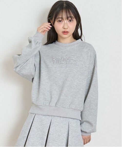 Lovetoxic / ラブトキシック スウェット | 衿つきダンボールプルオーバー | 詳細6