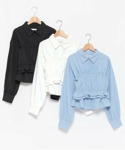 Lovetoxic / ラブトキシック シャツ・ブラウス | ビスチェ付長袖シャツ | 詳細12