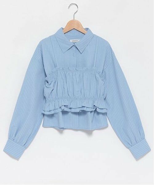 Lovetoxic / ラブトキシック シャツ・ブラウス | ビスチェ付長袖シャツ | 詳細14