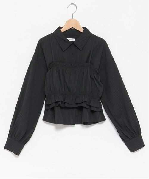 Lovetoxic / ラブトキシック シャツ・ブラウス | ビスチェ付長袖シャツ | 詳細15