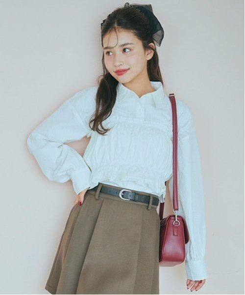 Lovetoxic / ラブトキシック シャツ・ブラウス | ビスチェ付長袖シャツ | 詳細4