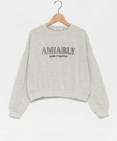 Lovetoxic / ラブトキシック Tシャツ | オーガビッツチュールアップリケ長袖Tシャツ | 詳細9