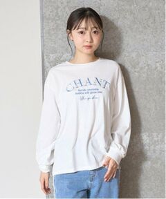 Lovetoxic / ラブトキシック Tシャツ | オーガビッツフラワー刺繍長T