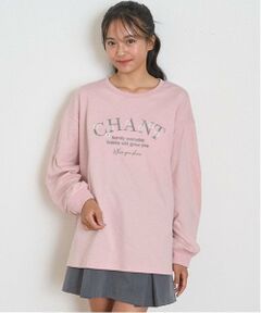 Lovetoxic / ラブトキシック Tシャツ | オーガビッツフラワー刺繍長T