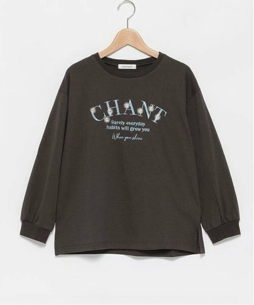 Lovetoxic / ラブトキシック Tシャツ | オーガビッツフラワー刺繍長T | 詳細10