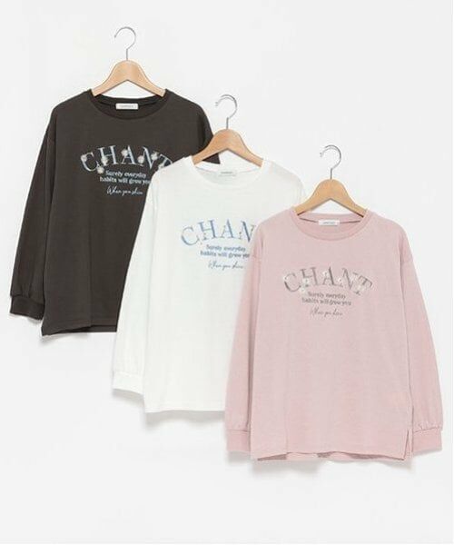 Lovetoxic / ラブトキシック Tシャツ | オーガビッツフラワー刺繍長T | 詳細7