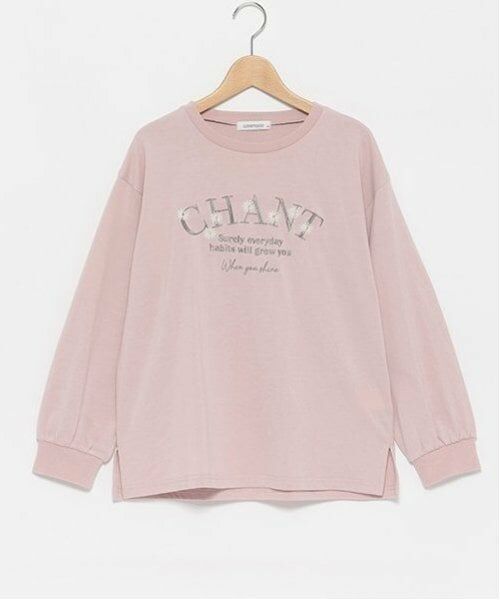 Lovetoxic / ラブトキシック Tシャツ | オーガビッツフラワー刺繍長T | 詳細9