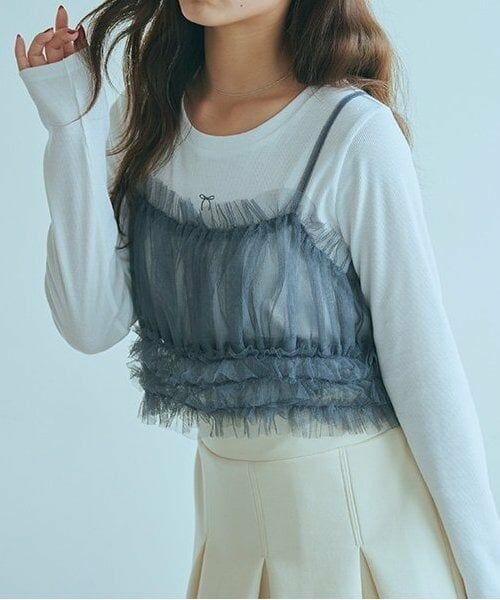 Lovetoxic / ラブトキシック Tシャツ | チュールビスチェインナーSET | 詳細17