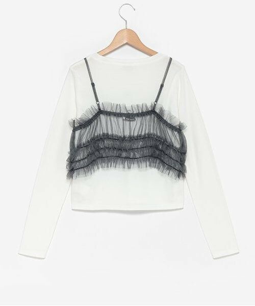 Lovetoxic / ラブトキシック Tシャツ | チュールビスチェインナーSET | 詳細2