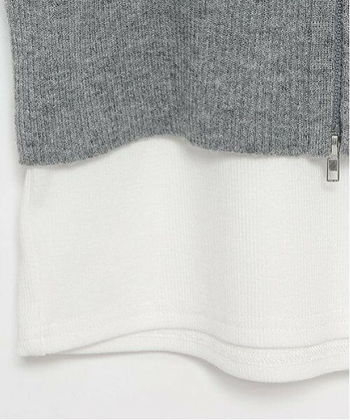 Lovetoxic / ラブトキシック Tシャツ | 【LTXC】インナーつきニットZIPビスチェ | 詳細7