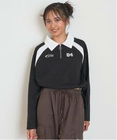 Lovetoxic / ラブトキシック Tシャツ | 【LTXC】ハーフジップドロスト長袖Tシャツ