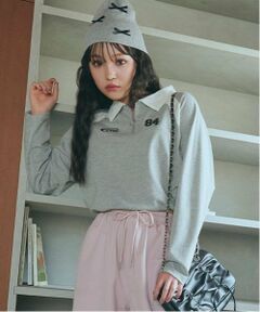 Lovetoxic / ラブトキシック Tシャツ | 【LTXC】ハーフジップドロスト長袖Tシャツ