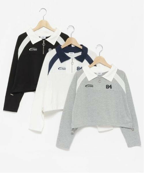 Lovetoxic / ラブトキシック Tシャツ | 【LTXC】ハーフジップドロスト長袖Tシャツ | 詳細9