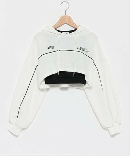 Lovetoxic / ラブトキシック パーカー | 【LTXC】【吸水速乾/さらさら】短丈パーカインナーセット | 詳細16