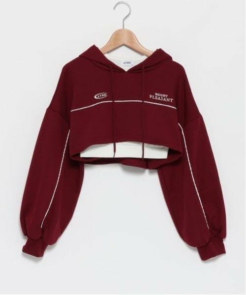 Lovetoxic / ラブトキシック パーカー | 【LTXC】【吸水速乾/さらさら】短丈パーカインナーセット | 詳細17