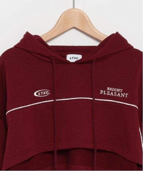 Lovetoxic / ラブトキシック パーカー | 【LTXC】【吸水速乾/さらさら】短丈パーカインナーセット | 詳細3