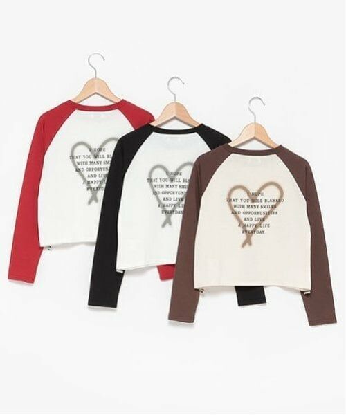 Lovetoxic / ラブトキシック Tシャツ | 【LTXC】オーガビッツラグラン長袖Tシャツ | 詳細11