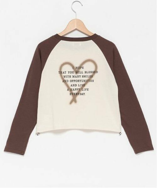 Lovetoxic / ラブトキシック Tシャツ | 【LTXC】オーガビッツラグラン長袖Tシャツ | 詳細4