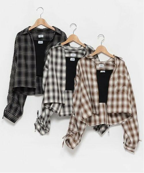 Lovetoxic / ラブトキシック シャツ・ブラウス | 【LTXC】インナーつきチェックシャツ | 詳細15