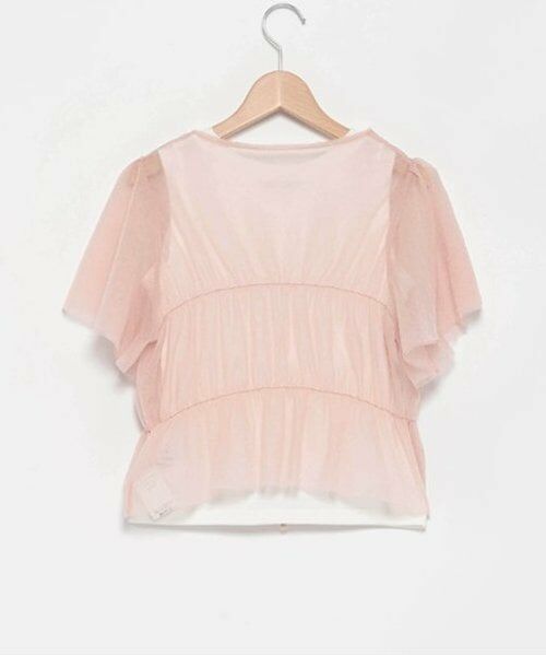 Lovetoxic / ラブトキシック カーディガン・ボレロ | インナー付チュールボレロ | 詳細1