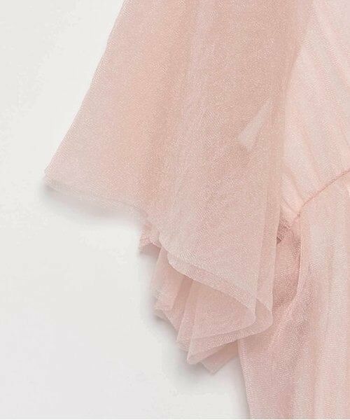 Lovetoxic / ラブトキシック カーディガン・ボレロ | インナー付チュールボレロ | 詳細4