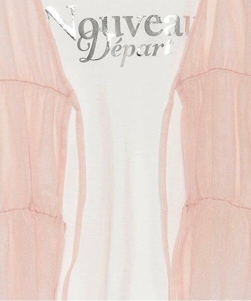 Lovetoxic / ラブトキシック カーディガン・ボレロ | インナー付チュールボレロ | 詳細5