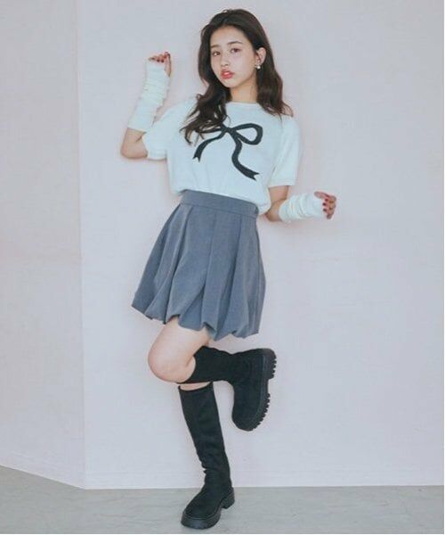 Lovetoxic / ラブトキシック ニット・セーター | 【DHOLIC/洗える】アームカバーつきニット | 詳細4