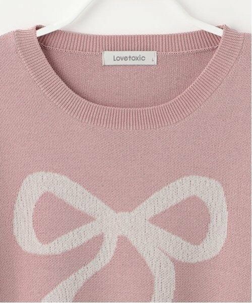 Lovetoxic / ラブトキシック ニット・セーター | 【DHOLIC/洗える】アームカバーつきニット | 詳細6