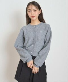 Lovetoxic / ラブトキシック カーディガン・ボレロ | 【洗える】リボン刺繍カーディガン