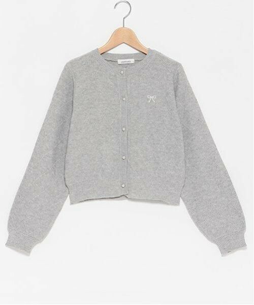 Lovetoxic / ラブトキシック カーディガン・ボレロ | 【洗える】リボン刺繍カーディガン | 詳細11