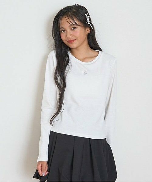 Lovetoxic / ラブトキシック Tシャツ | 【洗える】シャギービスチェインナーSET | 詳細2