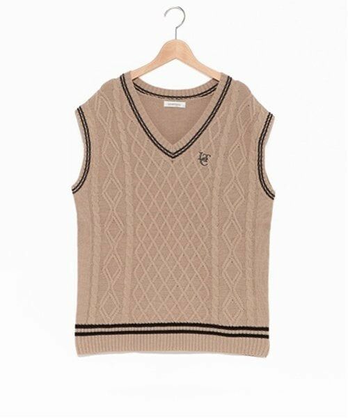 Lovetoxic / ラブトキシック ニット・セーター | 【洗える】ルーズニットベスト | 詳細10