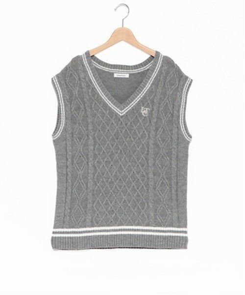 Lovetoxic / ラブトキシック ニット・セーター | 【洗える】ルーズニットベスト | 詳細11