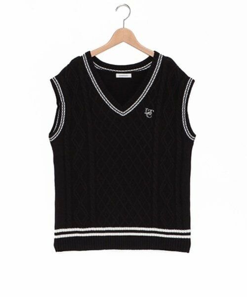 Lovetoxic / ラブトキシック ニット・セーター | 【洗える】ルーズニットベスト | 詳細12