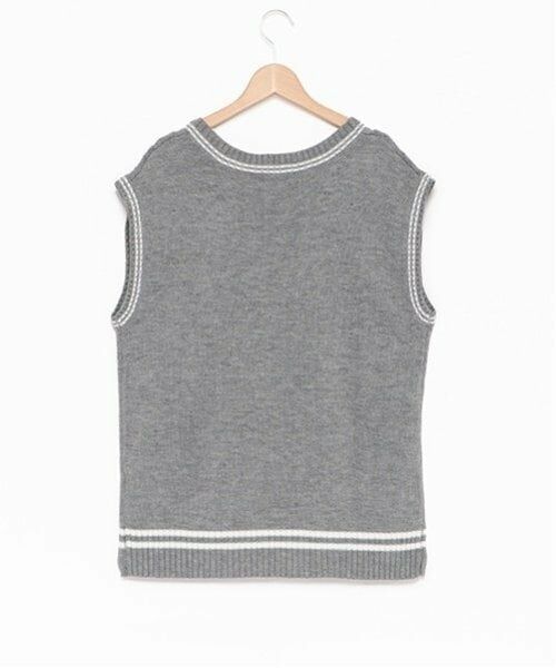 Lovetoxic / ラブトキシック ニット・セーター | 【洗える】ルーズニットベスト | 詳細2