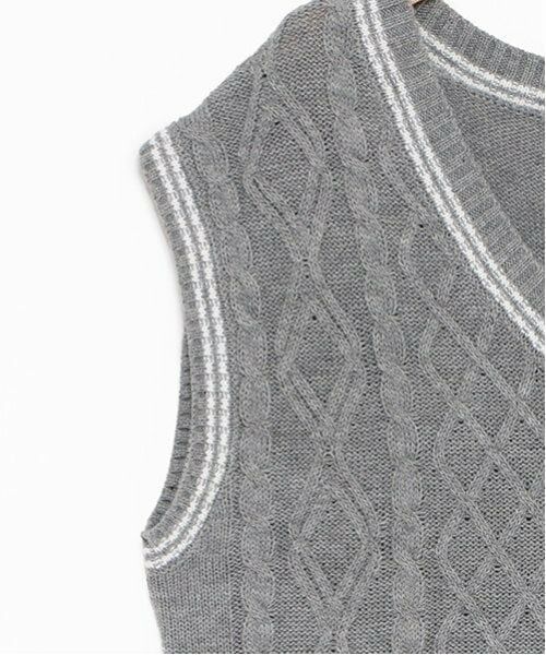 Lovetoxic / ラブトキシック ニット・セーター | 【洗える】ルーズニットベスト | 詳細5