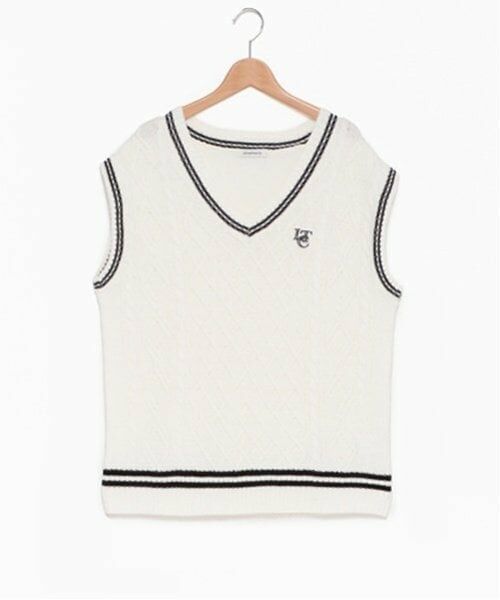 Lovetoxic / ラブトキシック ニット・セーター | 【洗える】ルーズニットベスト | 詳細9