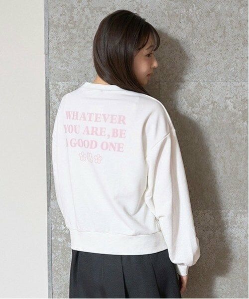 Lovetoxic / ラブトキシック スウェット | 【GOODPRICE】バックプリントアソートプルオーバー（オフ ホワイト）
