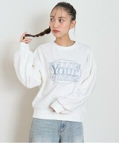 Lovetoxic / ラブトキシック スウェット | 【GOODPRICE】サークル刺しゅうプルオーバー