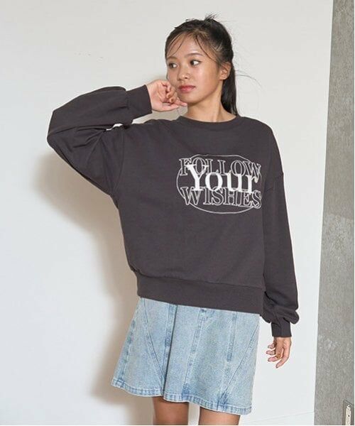 Lovetoxic / ラブトキシック スウェット | 【GOODPRICE】サークル刺しゅうプルオーバー | 詳細14