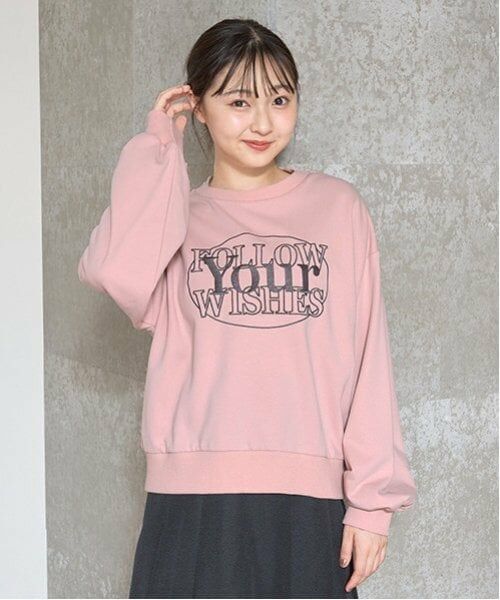 Lovetoxic / ラブトキシック スウェット | 【GOODPRICE】サークル刺しゅうプルオーバー（ピンク）